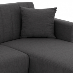 ΚΑΝΑΠΕΣ ΚΡΕΒΑΤΙ GHUFRAN ΓΩΝΙΑ ΑΝΑΣΤΡΕΨΙΜΗ ΓΚΡΙ HM3244.03 200x133x77Yεκ.