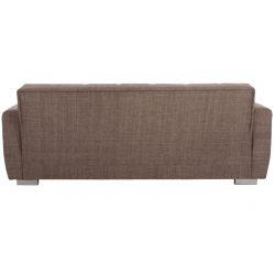 ΚΑΝΑΠΕΣ ΚΡΕΒΑΤΙ POLYA ΤΡΙΘΕΣΙΟΣ ΚΑΦΕ HM3240.02 215x80x77 εκ.