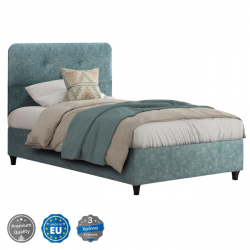 ΚΡΕΒΑΤΙ DOLORES ΑΠΟ ΥΦΑΣΜΑ LIGHT GREEN HM649.27 ΓΙΑ ΣΤΡΩΜΑ 90x200 εκ. ΚΡΕΒΑΤΙ DOLORES ΑΠΟ ΥΦΑΣΜΑ LIGHT GREEN HM649.27 ΓΙΑ ΣΤΡΩΜΑ 90x200 εκ.