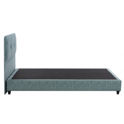 ΚΡΕΒΑΤΙ DOLORES ΑΠΟ ΥΦΑΣΜΑ LIGHT GREEN HM649.27 ΓΙΑ ΣΤΡΩΜΑ 90x200 εκ.