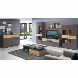 ΡΑΦΙ ΤΟΙΧΟΥ SAGE HM8840 ΓΚΡΙ ΦΥΣΙΚΟ 150x21,9x29,6 εκ.