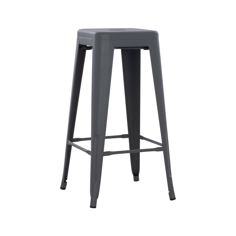 ΣΚΑΜΠΟ BAR ΜΕΤΑΛΛΙΚΟ MELITA ΣΕ ΓΚΡΙ HM8642.10 43x43x78εκ. ΣΚΑΜΠΟ BAR ΜΕΤΑΛΛΙΚΟ MELITA ΣΕ ΓΚΡΙ HM8642.10 43x43x78εκ.