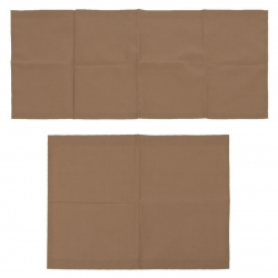 ΠΑΝΙ TEXTILENE ΑΝΤΑΛΛΑΚΤΙΚΟ ΞΑΠΛΩΣΤΡΑΣ MILOS-CRETA MOKA HM5887.04