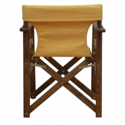 TORINO ΚΑΡΥΔΙ ΣΚΗΝΟΘΕΤΗ ΜΕ ΚΙΤΡΙΝΟ ΥΦΑΣΜΑ 59.5X53X45.5-86.5εκ.