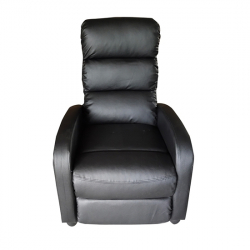 ALISON RELAX ΠΟΛΥΘΡΟΝΑ ΜΑΥΡΟ PU 68X76X104εκ.