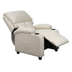 SUNDAY MASSAGE ΠΟΛΥΘΡΟΝΑ ΚΡΕΜ PU 78Χ89Χ106εκ.