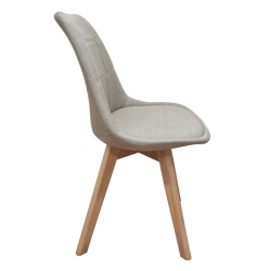 BIANCA BEIGE ΥΦΑΣΜΑ(Σ4)ΚΑΡΕΚΛΑ 50Χ56Χ46-83εκ.