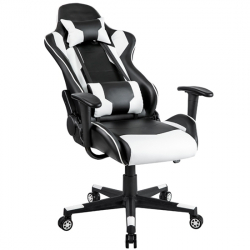 A6250 ΜΑΥΡΟ/ΛΕΥΚΟ ΠΟΛΥΘΡΟΝΑ GAMING 67Χ56Χ49-123/60-134εκ.