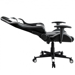 A6250 ΜΑΥΡΟ/ΛΕΥΚΟ ΠΟΛΥΘΡΟΝΑ GAMING 67Χ56Χ49-123/60-134εκ.