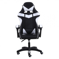 A6000 ΜΑΥΡΟ/ΛΕΥΚΟ ΠΟΛΥΘΡΟΝΑ GAMING 62X60X43-118/53-134εκ.
