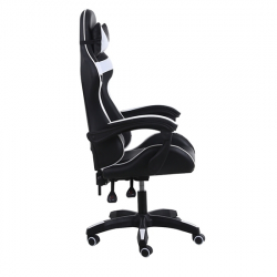 A6000 ΜΑΥΡΟ/ΛΕΥΚΟ ΠΟΛΥΘΡΟΝΑ GAMING 62X60X43-118/53-134εκ.