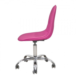 A1330 PINK PU ΚΑΡΕΚΛΑ ΓΡΑΦΕΙΟΥ 44X48.5X42-82/56-95εκ.