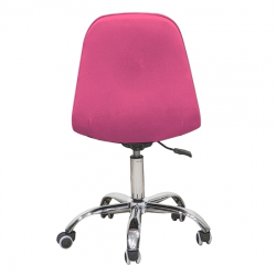 A1330 PINK PU ΚΑΡΕΚΛΑ ΓΡΑΦΕΙΟΥ 44X48.5X42-82/56-95εκ.
