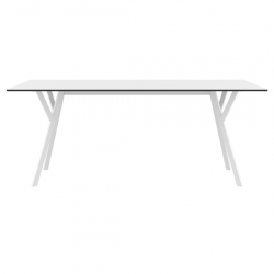 MAX ΤΡΑΠΕΖΙ 180X90Χ74εκ. WHITE LAMINATE 12mm