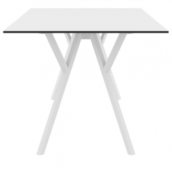 MAX ΤΡΑΠΕΖΙ 180X90Χ74εκ. WHITE LAMINATE 12mm