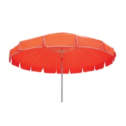 Ομπρέλα παραλίας/πισίνας SOLART 240/16, Polyester 300Dx600D, κατάλληλη για επαγγελματική και οικιακή χρήση Χρώμα Πορτοκαλί