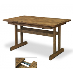 ΤΡΑΠΕΖΙ ΕΠΕΚΤΕΙΝΟΜΕΝΟ ΦΟΙΒΟΣ ΟΞΥΑ ΚΑΦΕ 145/195Χ85Χ75