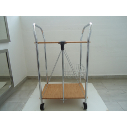 ΤΡΟΛΕΪ ΠΤΥΣΣΟΜΕΝΟ ΧΡΩΜΙΟ/ΦΥΣΙΚΟ 61Χ40,5Χ95