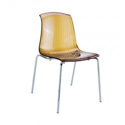 ALLEGRA AMBER TRANSP.(Σ4)ΚΑΡΕΚΛΑ 50X54X44/84εκ.