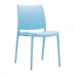 MAYA ΚΑΡΕΚΛΑ LIGHT BLUE(Σ22)ΠΟΛ/ΝΙΟΥ 44Χ50Χ81εκ.