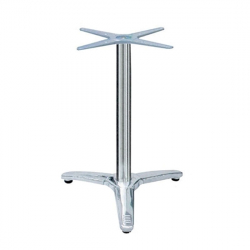 ROMAN 3ΝΥΧΗ ΒΑΣΗ ΑΛΟΥΜ./INOX ΜΕ ΡΕΓ/ΡΟΥΣ 44Χ44X72εκ.