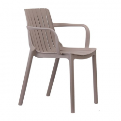 PALMER ΠΟΛΥΘΡΟΝΑ ΠΟΛΥΠΡΟΠΥΛΕΝΙΟ SAND BEIGE 54x56x78cm