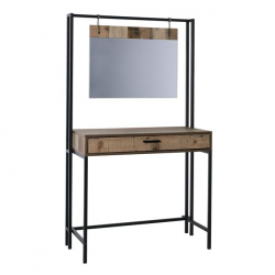 PALLET ΤΟΥΑΛΈΤΑ+ΚΑΘΡΈΠΤΗΣ ANTIQUE OAK 84X40X150 CM