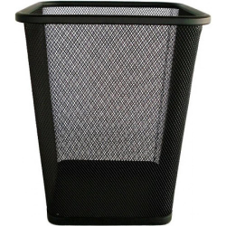 ΚΑΛΑΘΙ ΑΧΡΗΣΤΩΝ 16lt ΤΕΤΡΑΓΩΝΟ ΜΑΥΡΟ 25x25x32 cm