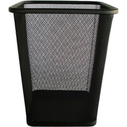 ΚΑΛΑΘΙ ΑΧΡΗΣΤΩΝ 16lt ΤΕΤΡΑΓΩΝΟ ΜΑΥΡΟ 25x25x32 cm