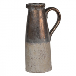 Candia Κανάτα διακοσμητική Χρυσό Κεραμικό 23x15x37cm