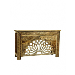 Κονσόλα Ξύλινη διάτρητο σκάλισμα 150x40x90cm