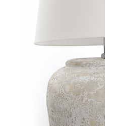 Επιτραπέζιο Φωτιστικό Zimp White Clay/Terra (40x40x45)