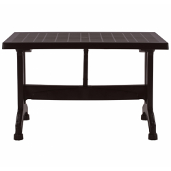 ΤΡΑΠΕΖΙ ΠΟΛΥΠΡΟΠΥΛΕΝΙΟΥ ΚΑΦΕ ΧΡΩΜΑ HM5739.03 120x70x74 εκ.