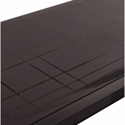 ΤΡΑΠΕΖΙ ΠΟΛΥΠΡΟΠΥΛΕΝΙΟΥ ΚΑΦΕ ΧΡΩΜΑ HM5739.03 120x70x74 εκ.