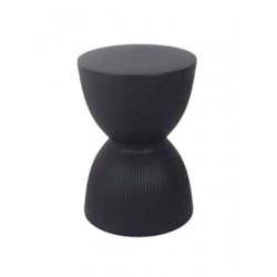 Σκαμπό Μαύρο πολυπροπυλένιο 30x30x43εκ.