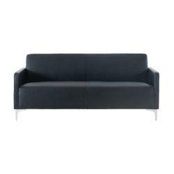 STYLE ΚΑΝΑΠΈΣ K/D 2-ΘΈΣΙΟΣ PU ΜΑΎΡΟ 112X71X72 CM