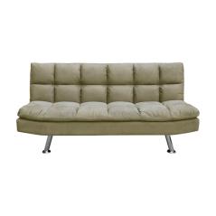 RAMADA ΚΑΝΑΠ.ΚΡΕΒΑΤΙ ΎΦΑΣΜΑ ΜΠΕΖ 182x92x93(Κρεβάτι107x182x40)cm