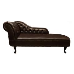 HM3005.01 MYRTO ΑΝΑΚΛΙΝΔΡΟ T.CHESTERFIELD PU ΣΚ.ΚΑΦΕ ΑΡ.ΜΠΡΑΤΣΟ 174X60X80