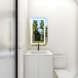 APPLE Cabin Capsule house 13m2, με 1 υπνοδωμάτιο