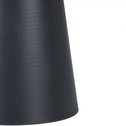 Τραπέζια σαλονιού Ginoze Inart σετ 2τεμ μέταλλο σε μαύρη απόχρωση (70x70x40εκ)