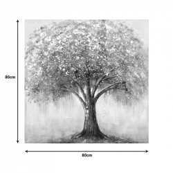 Πίνακας σε καμβά Nator I Inart 80x3x80εκ