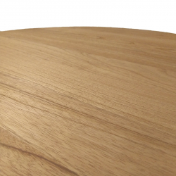 Τραπεζαρία Elaiza-Kenda pakoworld σετ 5τεμ σε φυσική-μπεζ απόχρωση Φ80x75εκ