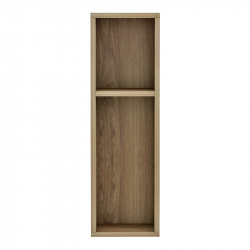 Ραφιέρα-κομοδίνο τοίχου Racks pakoworld σε sonoma απόχρωση 20x15x65εκ