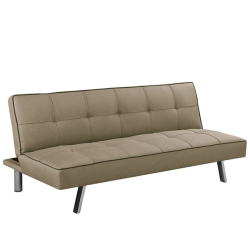 KAPPA ΚΑΝΑΠΕΣ/ΚΡΕΒΑΤΙ ΥΦΑΣΜΑ ΜΠΕΖ 175x83x74(Κρεβάτι 97x175x38)cm