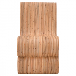 Πολυθρόνα Favorsy pakoworld rattan σε φυσική απόχρωση 65x52x90εκ