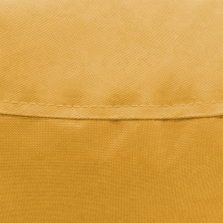 Πουφ πολυθρόνα Norm PRO pakoworld υφασμάτινο αδιάβροχο μουσταρδί (65x65x80εκ)