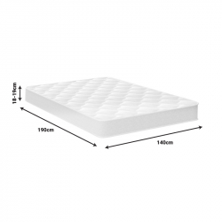Στρώμα Fix Pad Chic Strom μονής όψης 18-19cm 140x190εκ