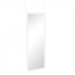 Καθρέπτης πόρτας PWD-0111 pakoworld polyresin-λευκό 34x1.7x94εκ