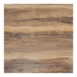 Επιφάνεια τραπεζιού Noble pakoworld HPL καρυδί 69x69εκ πάχους 12mm (69x69x1,2εκ)