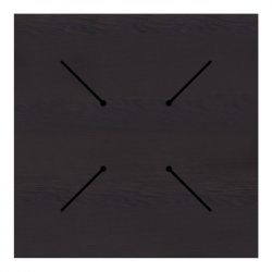 Επιφάνεια τραπεζιού Portico pakoworld HPL wenge 69x69εκ πάχους 12mm (69x69x1,2εκ)